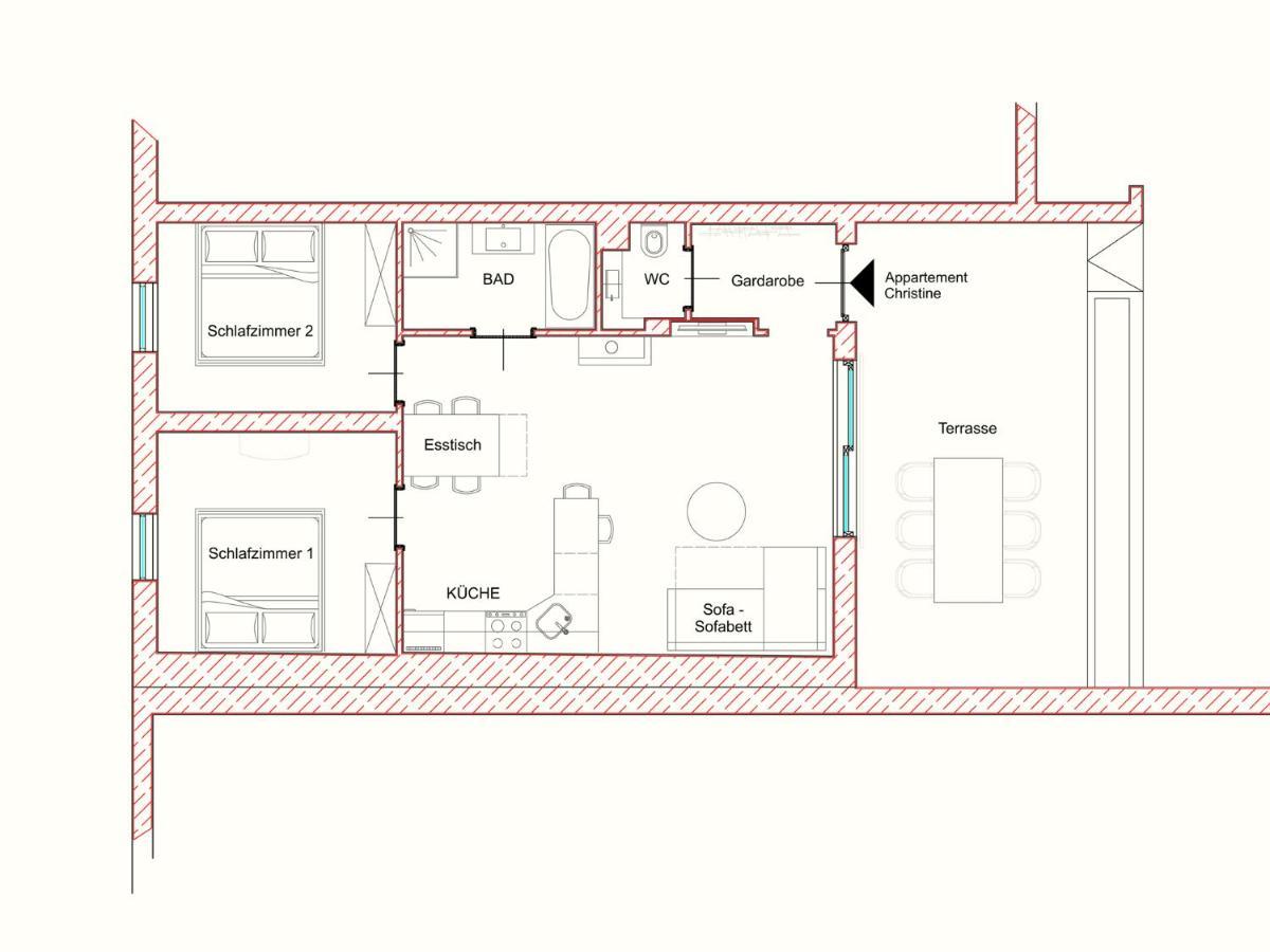 Pannonia Appartements 滨湖新锡德尔 外观 照片