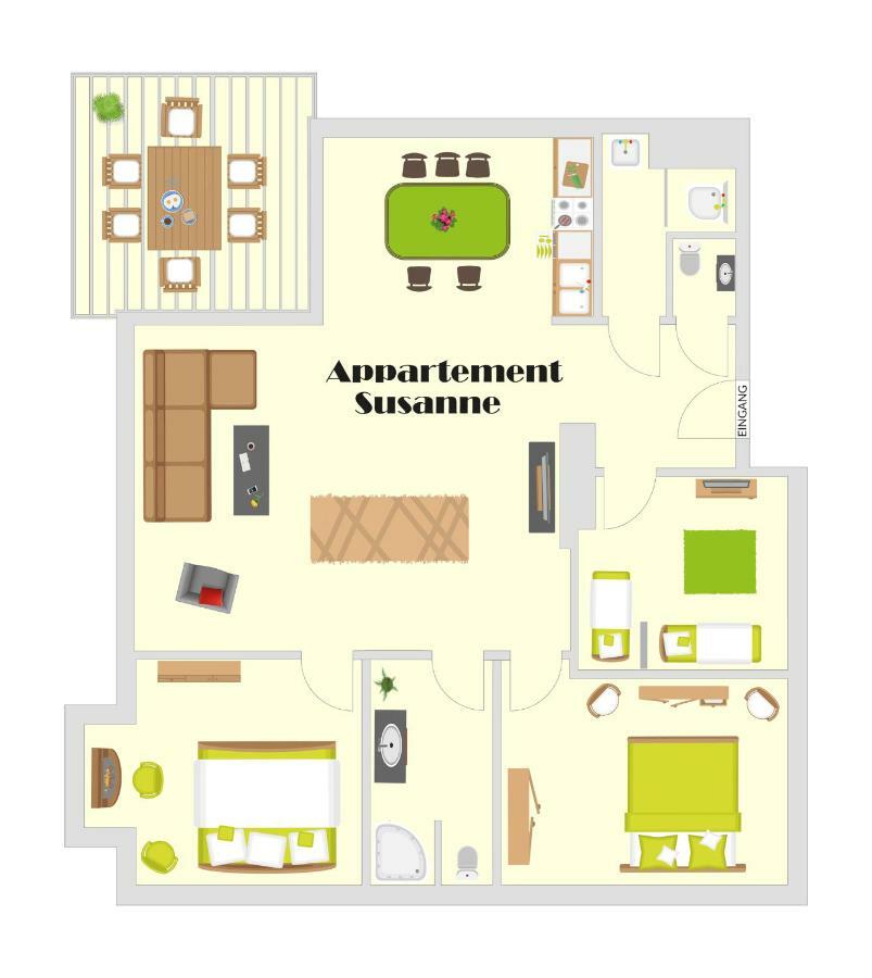 Pannonia Appartements 滨湖新锡德尔 外观 照片